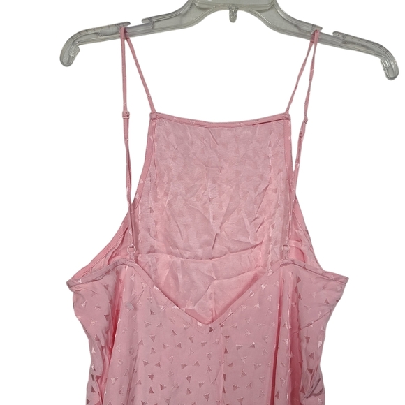 NWT Onia Floating Triangle Tahati Pink Melanie Slit Midi Dress XS - Picture 4 of 9